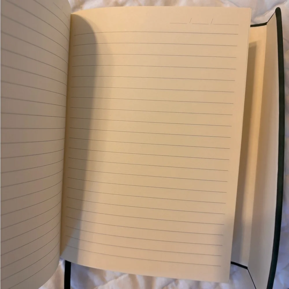 Victoria’s Journals Green Embossed Hardcover Journal with Gold Foil Detail - Picture 4 of 4